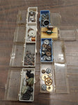 Vtg Massive 1/24 Slot Car 100's Parts Chassis Motors Tires Gears Restoration