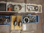 Vtg Massive 1/24 Slot Car 100's Parts Chassis Motors Tires Gears Restoration