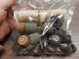 Vtg Massive 1/24 Slot Car 100's Parts Chassis Motors Tires Gears Restoration