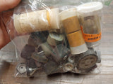 Vtg Massive 1/24 Slot Car 100's Parts Chassis Motors Tires Gears Restoration