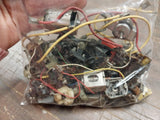Vtg Massive 1/24 Slot Car 100's Parts Chassis Motors Tires Gears Restoration