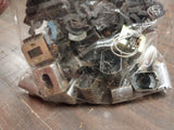 Vtg Massive 1/24 Slot Car 100's Parts Chassis Motors Tires Gears Restoration