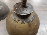 4 Vintage Oil Oilers Can Lot 1 10" Eagle Flexible Pump 7" 1 Pittsburgh 2 Unbrand