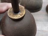 4 Vintage Oil Oilers Can Lot 1 10" Eagle Flexible Pump 7" 1 Pittsburgh 2 Unbrand