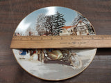 1992 Harley Davidson Christmas Plate "A Surprise Visit" 9240/9500 Collectible