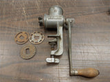 Vintage Universal Climax 51 Meat Grinder Parts Hand Crank Table Clamp Food Chopp