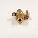 Vtg Brass 1/4" x 1/4" Thread Fuel Petcock Outlet PT-57 Harley Motorcycle Japan