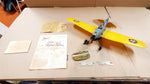 Vtg Cox PT-19 Flight Trainer Airplane Gas Engine Powered Plane Tether Model!