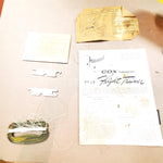 Vtg Cox PT-19 Flight Trainer Airplane Gas Engine Powered Plane Tether Model!