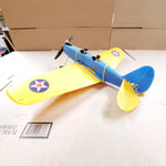 Vtg Cox PT-19 Flight Trainer Airplane Gas Engine Powered Plane Tether Model!
