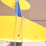 Vtg Cox PT-19 Flight Trainer Airplane Gas Engine Powered Plane Tether Model!