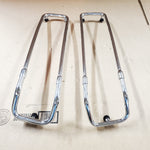 Chrome Trim Rails Harley Saddlebags FLH Touring Ultra Classic Glide 1980-2013