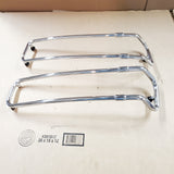 Chrome Trim Rails Harley Saddlebags FLH Touring Ultra Classic Glide 1980-2013