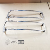 Chrome Trim Rails Harley Saddlebags FLH Touring Ultra Classic Glide 1980-2013