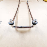 Chrome Trim Rails Harley Saddlebags FLH Touring Ultra Classic Glide 1980-2013