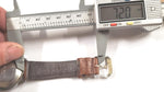 Vtg 1979 Timex Automatic Day/Date Mechanical Wrist Watch Leather Strap Working!