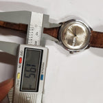 Vtg 1979 Timex Automatic Day/Date Mechanical Wrist Watch Leather Strap Working!