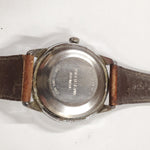 Vtg 1979 Timex Automatic Day/Date Mechanical Wrist Watch Leather Strap Working!