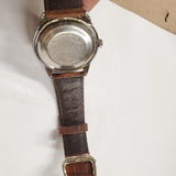 Vtg 1979 Timex Automatic Day/Date Mechanical Wrist Watch Leather Strap Working!