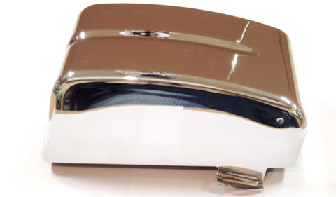 Side Cover Panel Harley Dyna FXD Fxdl Wide Glide Frame Electrical Chrome Box