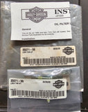 OEM Harley Davidson Oil Filter Mount Hardware Lock Tab Kit NOS Twin Cam 35071-99