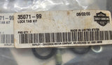 OEM Harley Davidson Oil Filter Mount Hardware Lock Tab Kit NOS Twin Cam 35071-99