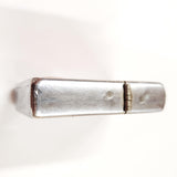 Vtg 1950-57 Zippo Factory Refurbished Sealed Cigarette Lighter Pat Pend 2517191