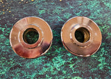 OEM Harley Davidson Deuce Chrome Front Wheel Spacers FXDWG Wide Glide 41580-03A