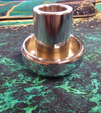 OEM Harley Davidson Deuce Domed Chrome Rear Wheel Spacer NOS Softail 41581-03
