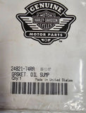 OEM Genuine Harley Davidson Oil Sump Gasket Seal NOS Sportster XR750 24821-74RA