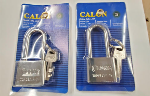 Calon Heavy Duty Harden Steel Chrome Plated Anti Rust Clong Top Security Locks