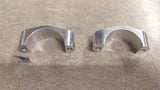 Top Only! Pair Indian Gilroy Turn Signal Clamps 41mm Fork Tube Harley Chopper