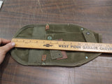 VTG US M1956 Canvas Leather Entrenching Tool Cover Shovel Carrier Military Army