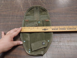 VTG US M1956 Canvas Leather Entrenching Tool Cover Shovel Carrier Military Army