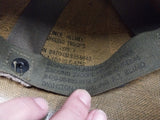 Vtg Us Navy Liner Helmet Ground Troops