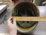 Vtg Us Navy Liner Helmet Ground Troops