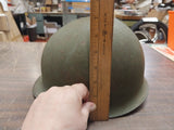 Vtg Us Navy Liner Helmet Ground Troops
