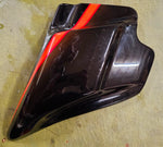 2007 Harley Flhtcuse2 Screamin Eagle Ultra CVO Electric orange Left Side Cover