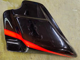2007 Harley Flhtcuse2 Screamin Eagle Ultra CVO Electric orange Left Side Cover