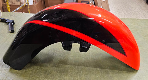 2007 Harley Flhtcuse2 Screamin Eagle Ultra Classic CVO Front Fender Elect orange