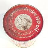 VTG Penn Drake Oil Can Steel 1960s Qt Full Collect Petroliana Grafix Gas Tin Can