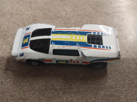 Vtg 1984 Hot Wheels Mattel #3 Crash Car W/ Rotating Crash Door Hong Kong