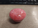 NOS Santay Shift Knob Gas Tank Harley Panhead Knucklehead Flathead Red Pink
