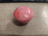 NOS Santay Shift Knob Gas Tank Harley Panhead Knucklehead Flathead Red Pink