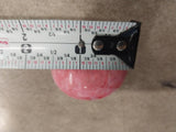 NOS Santay Shift Knob Gas Tank Harley Panhead Knucklehead Flathead Red Pink