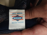 Vtg Industrial Warehouse Cap Hat 681-7770 Dark Blue Nissin OS Snapback
