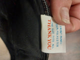 Vtg Black Gold Industrial Warehouse 681-7770 Nissin OS Snapback Hat Cap