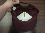 Vtg Maroon State Equipment Mesh Trucker Snapback Hat K-Product Pennant Winner