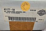 OEM Harley Davidson Chrome Wheel Spacer Kit NOS 2000-2005 Dyna FXR FXD 41177-04