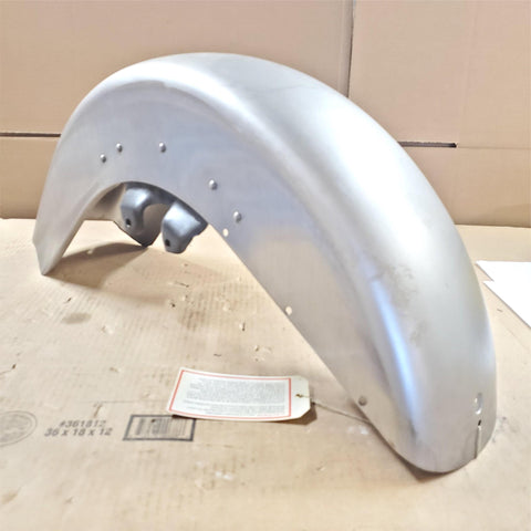 New Plain Steel FENDER Front 2000-2013 Harley FLT Street Glide Road King Electra